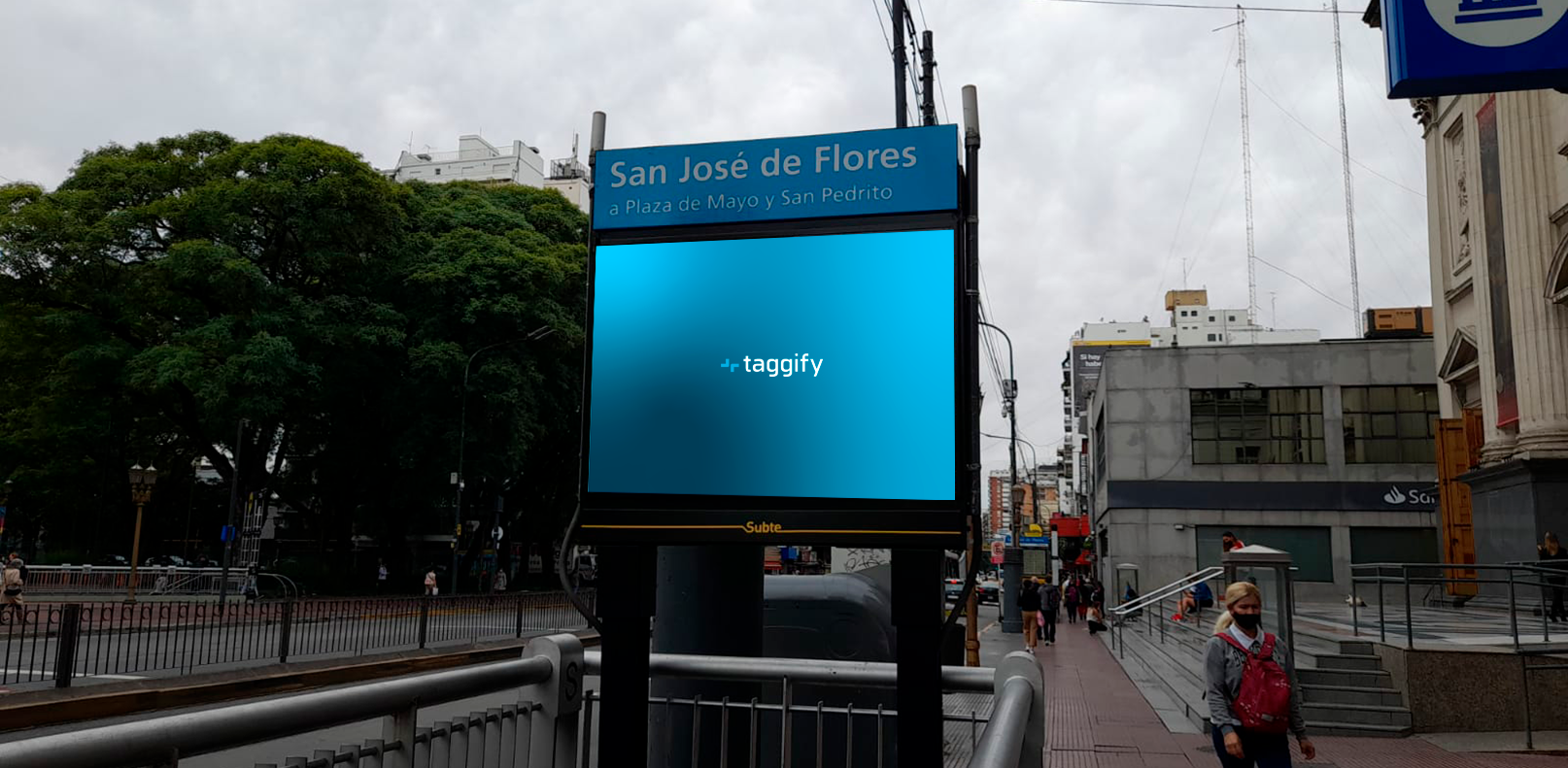 AR - CABA - Flores - Subte Acceso: Flores G02 - CABA