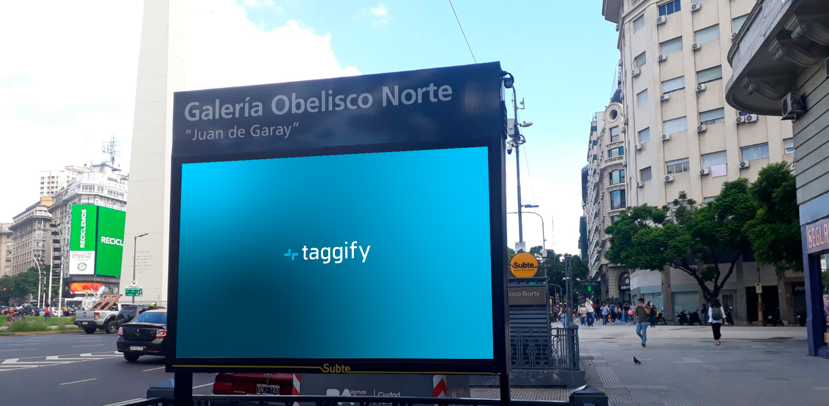 AR - CABA - San Nicolas - Subte Acceso: Pasaje Obelisco G01 - CABA