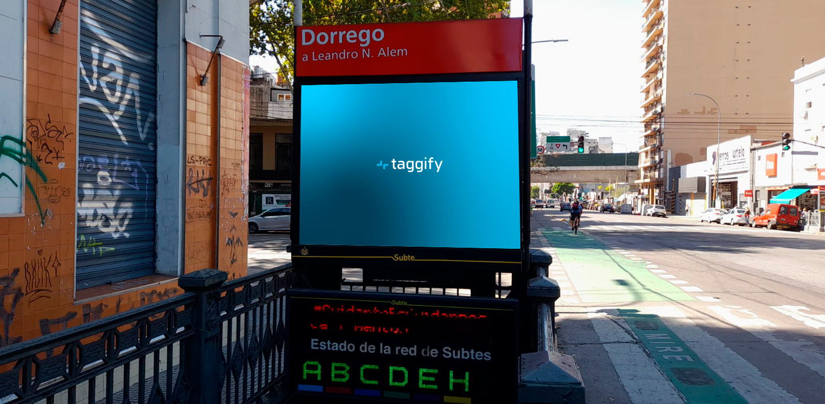 AR - CABA - Villa Crespo - Subte Acceso: Dorrego G01 - CABA