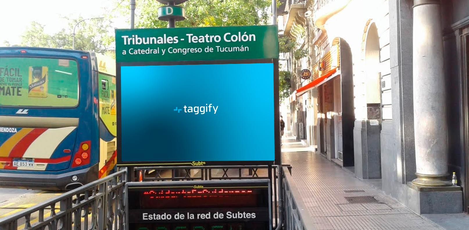 AR - CABA - San Nicolas - Subte Acceso: Tribunales (D) G04 - CABA