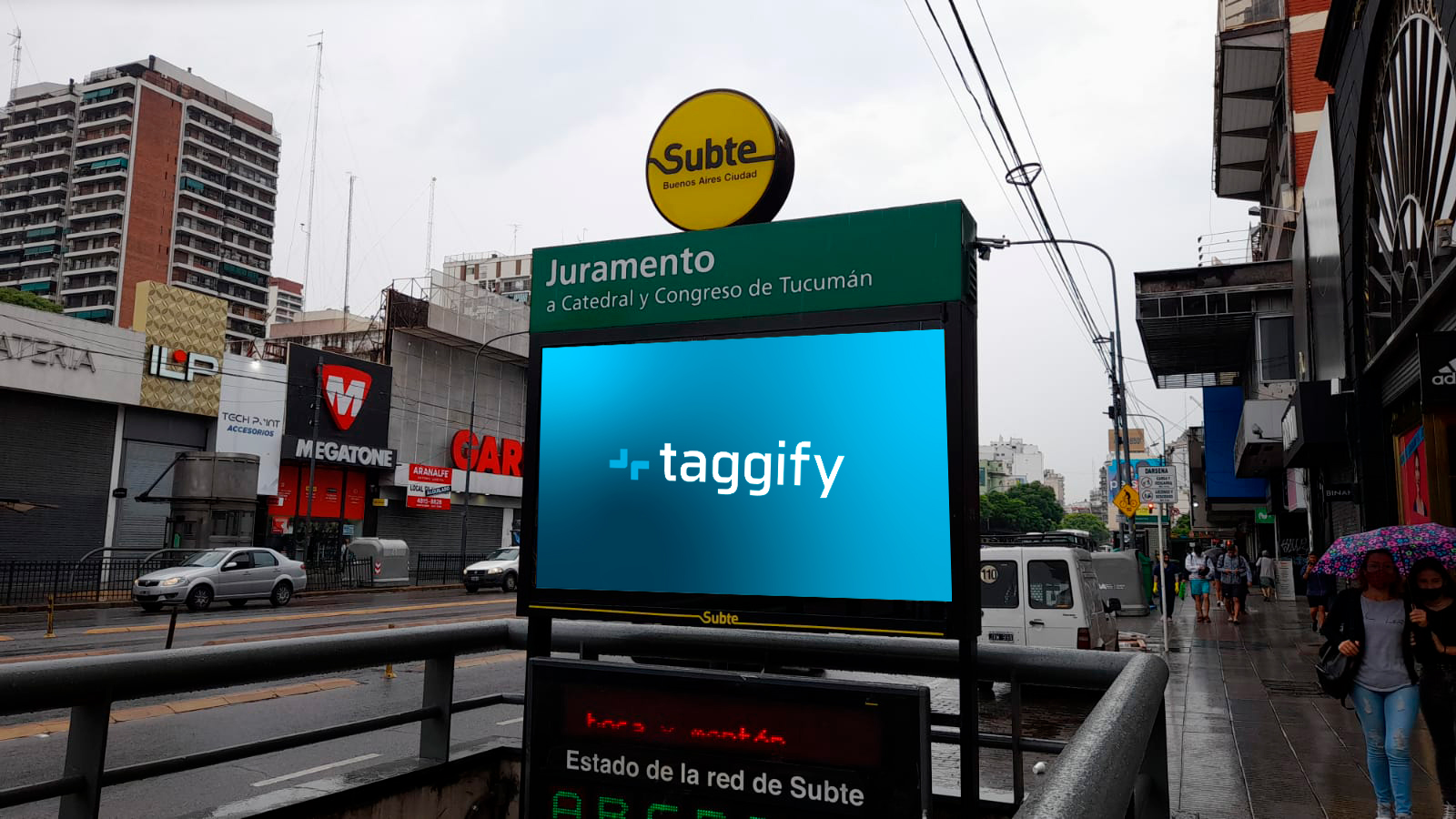 AR - CABA - Belgrano - Subte Acceso: Juramento (D)G01 - CABA