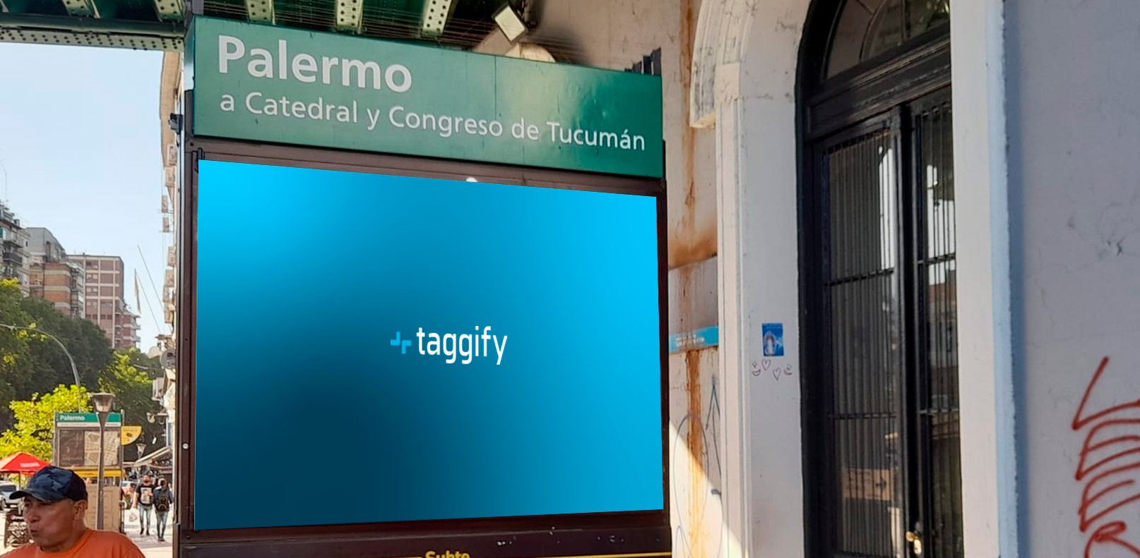 AR - CABA - Palermo - Subte Acceso: Palermo (D) G01 - CABA