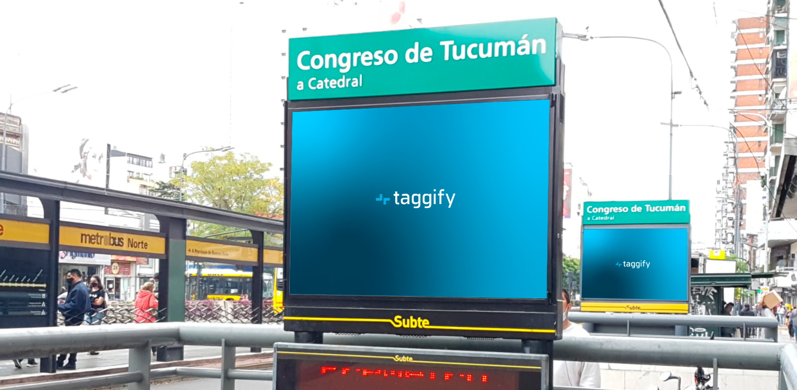 AR - CABA - Belgrano - Subte Acceso: Congreso de Tucuman (D) G04 - CABA