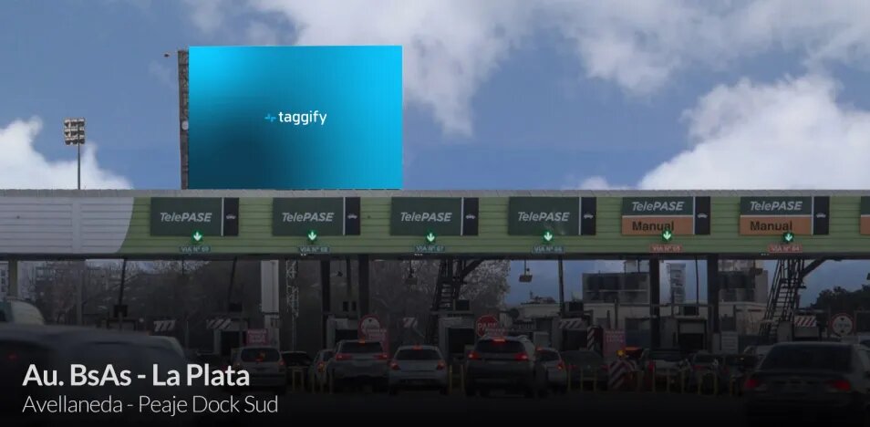 AR - GBA - Avellaneda - Peaje Dock Sud - Avellaneda