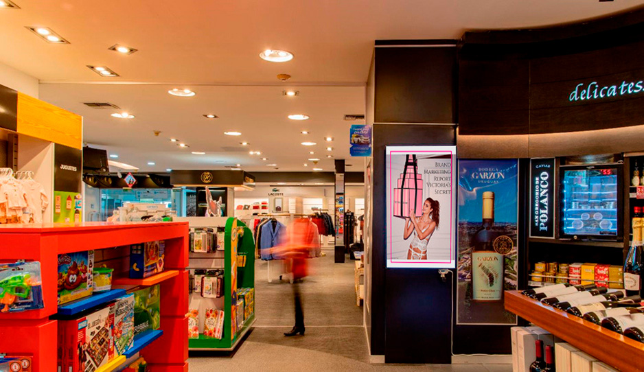 UY - La Capuera - Dufry MVD - 5 Pantallas - Circuito Vertical - Maldonado