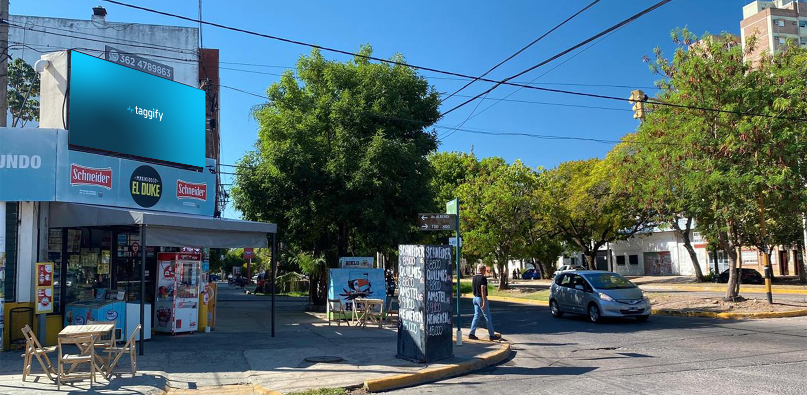 AR - Chaco - Resistencia - Alberdi esquina Castelli - Resistencia
