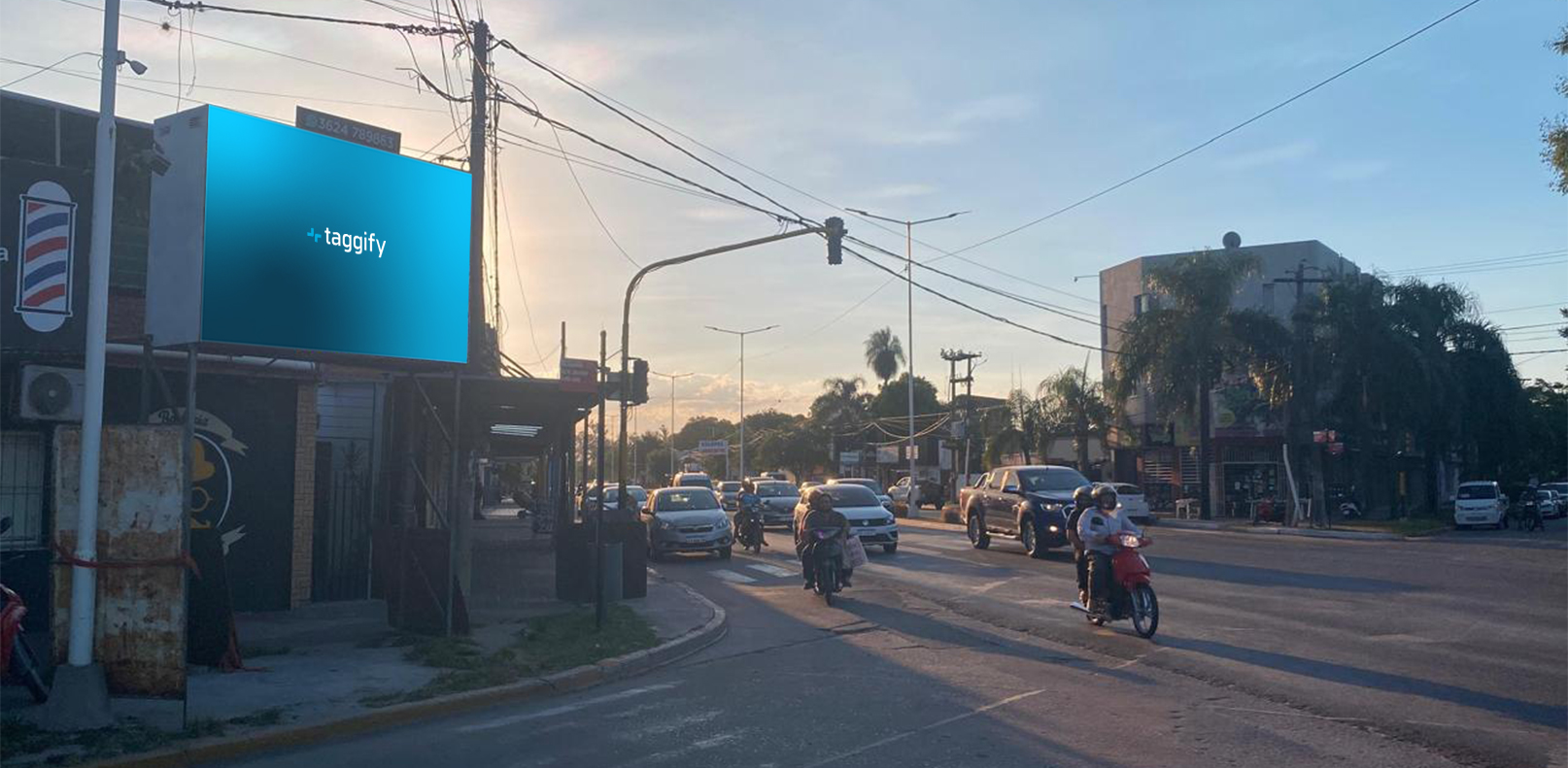 AR - Chaco - Barranqueras - Diagonal Eva Peron 200 esquina Almte. Brown - Barranqueras