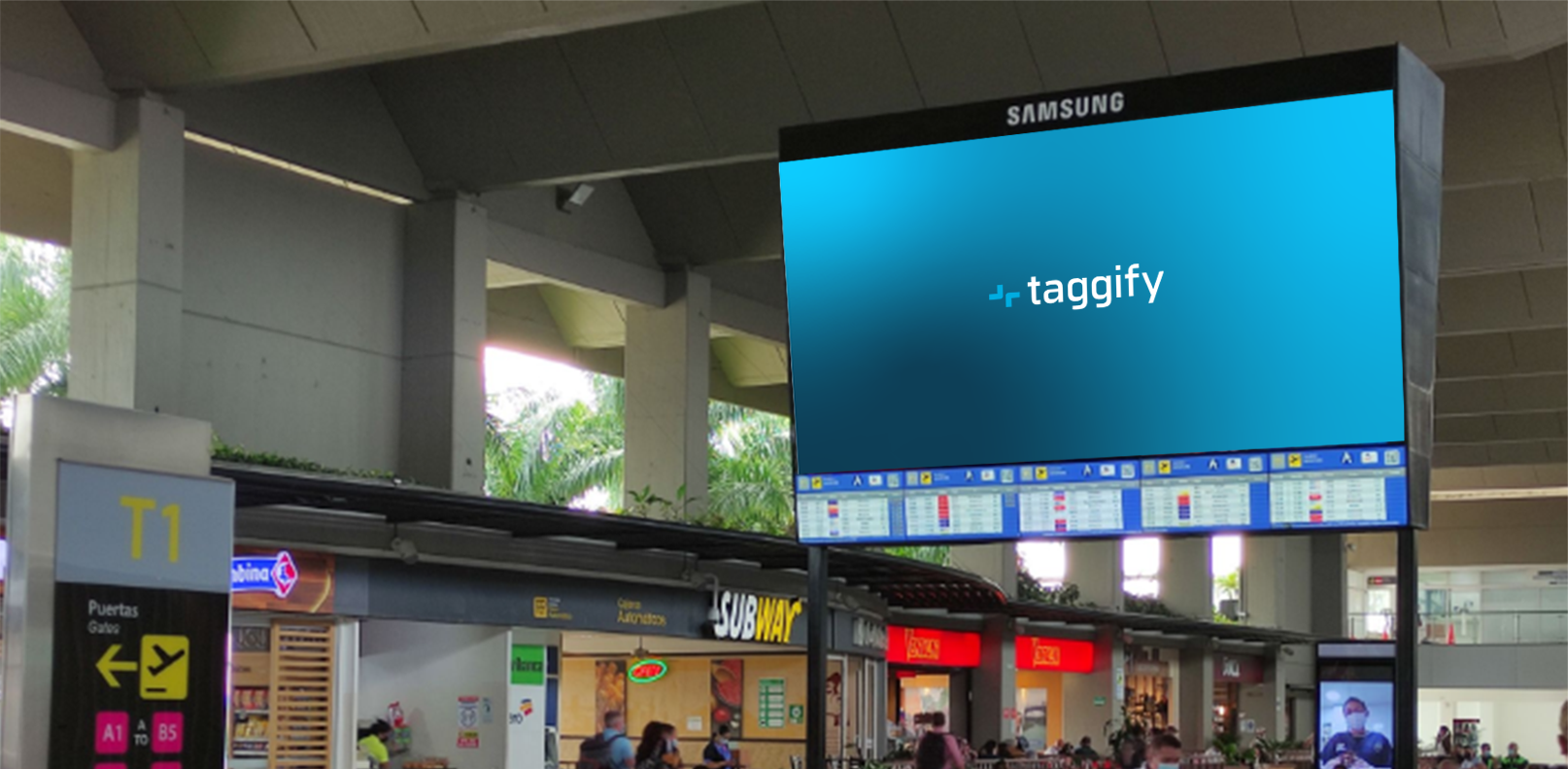 Cali - Aeropuerto - Bonilla Aragon - Hall Central - Doble cara, Cali