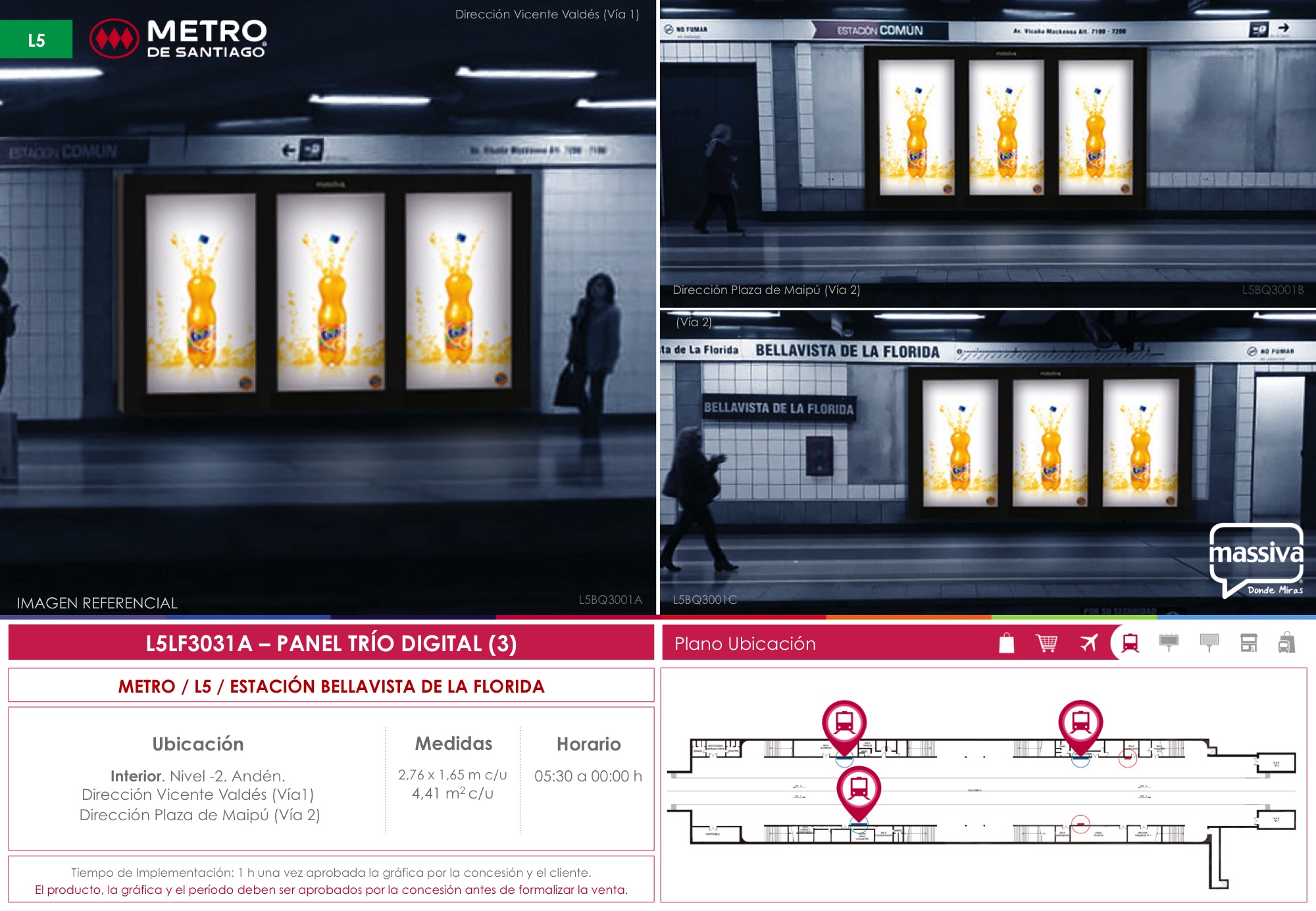 CL - Santiago - La Florida - Estacion Bellavista De La Florida - A - La Florida