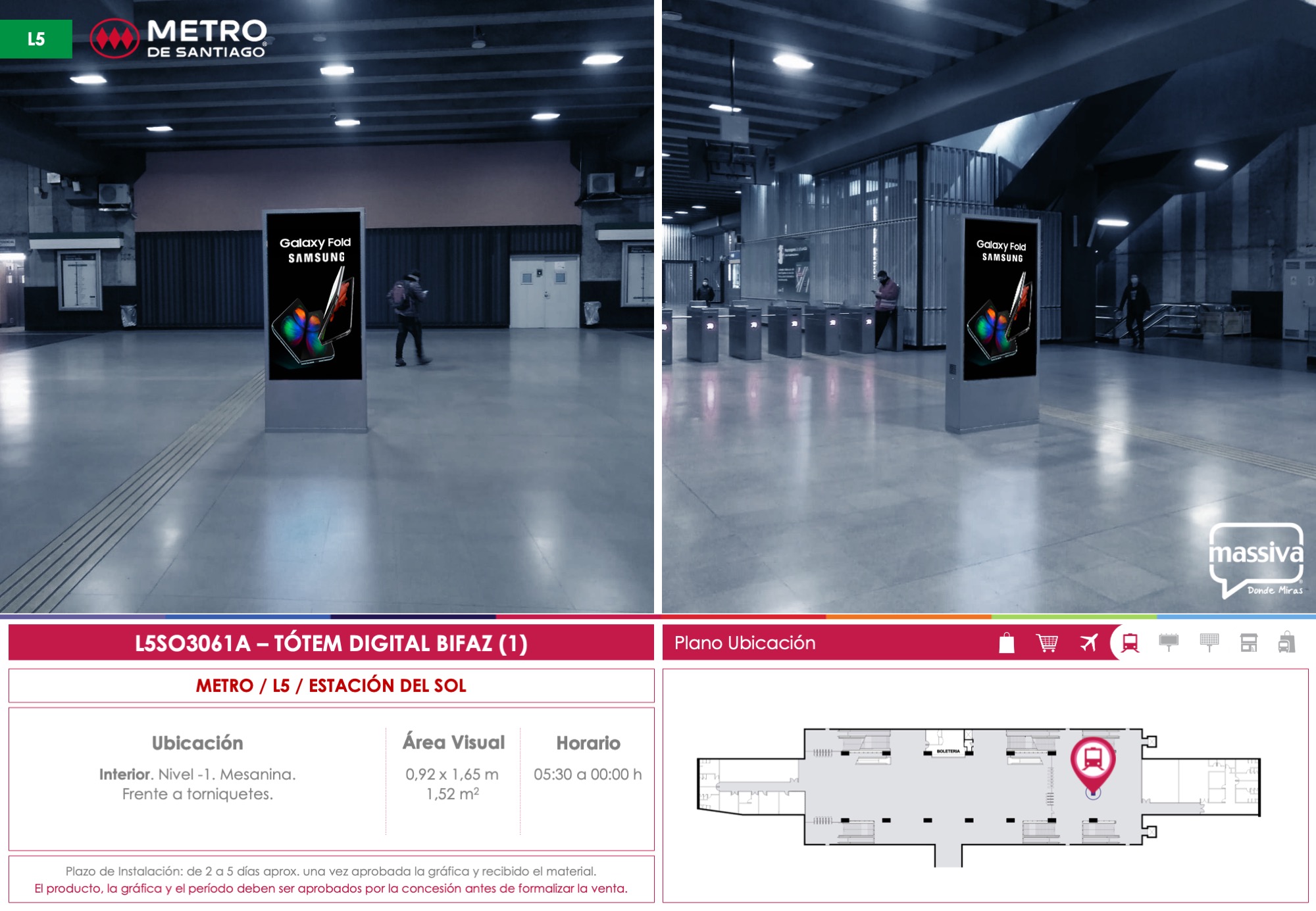 CL - Santiago - Maipu - Estacion Del Sol - Maipú