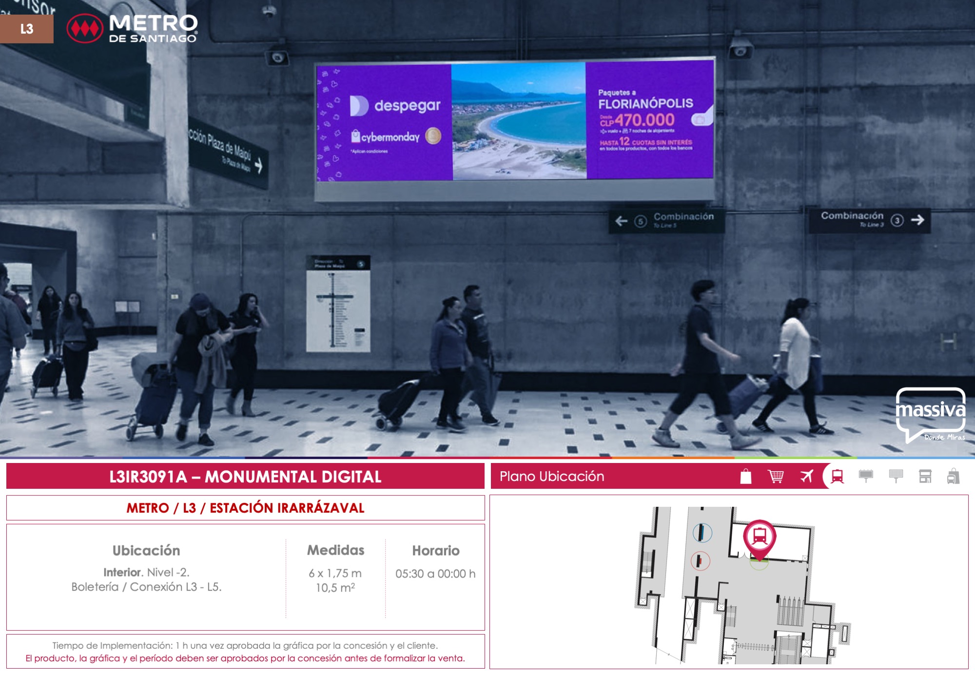 CL - Santiago - Nunoa - Est. Irarrazaval - B - Ñuñoa