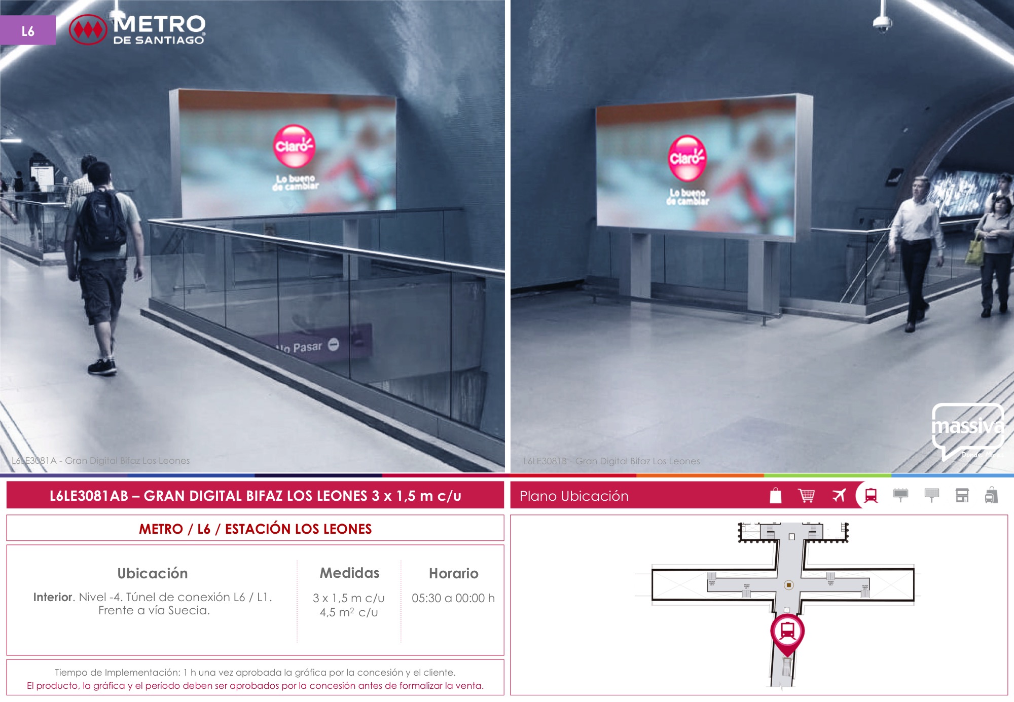 CL - Santiago - Providencia - Estacion Los Leones - Providencia