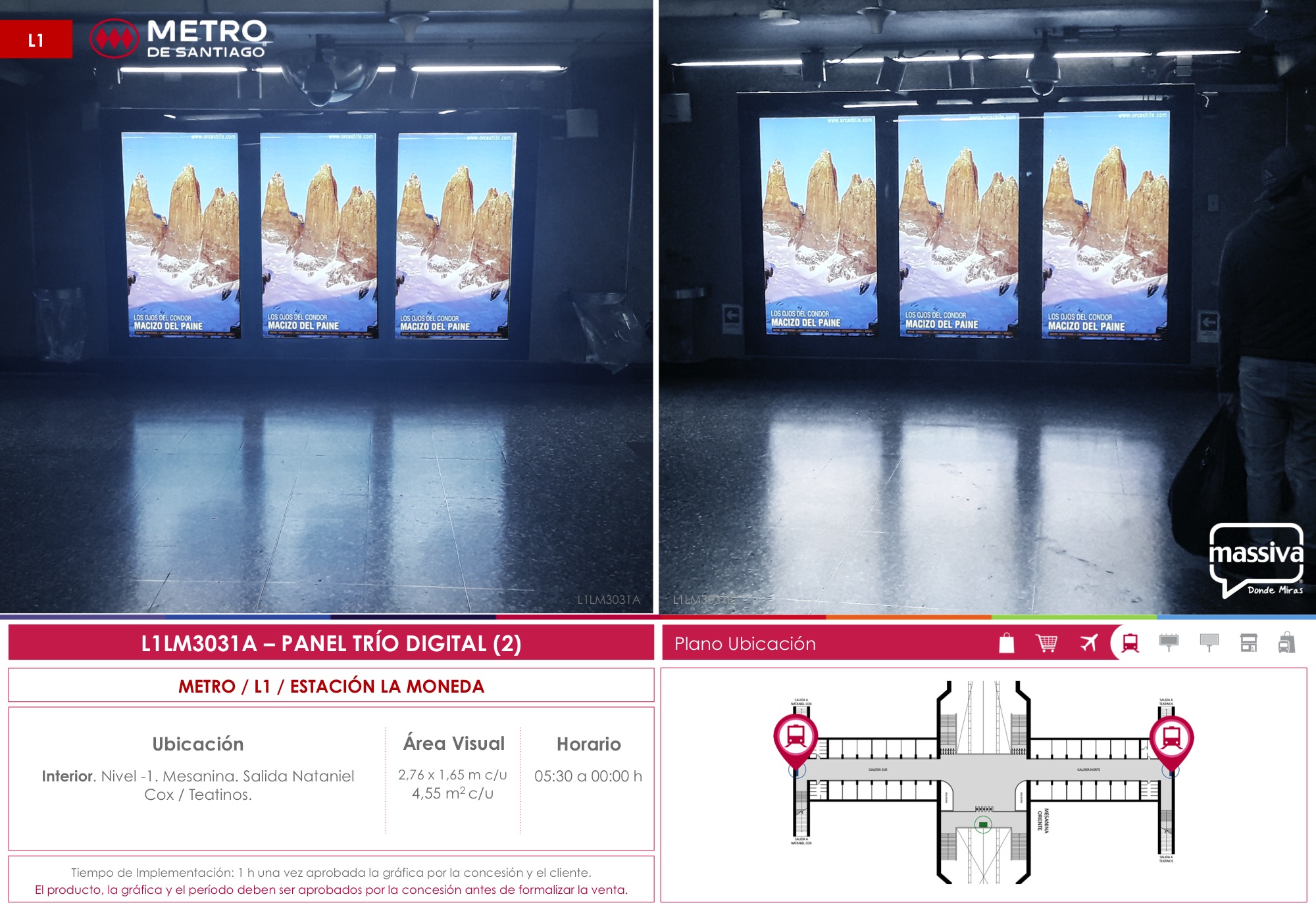 CL - Santiago - Est. La Moneda - A - Santiago