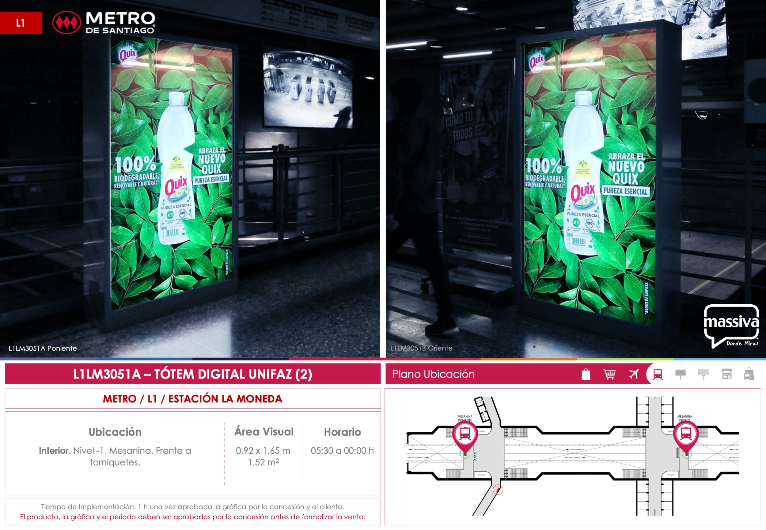 CL - Santiago - Est. La Moneda - C - Santiago