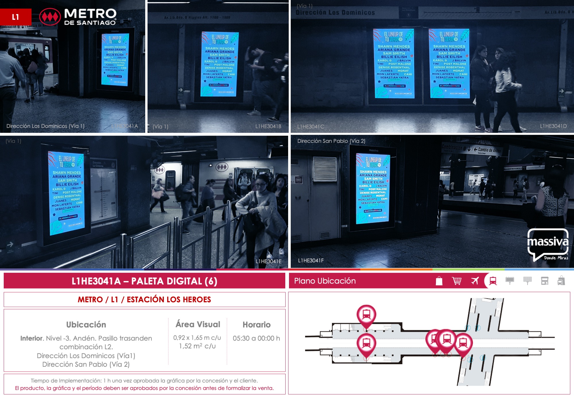 CL - Santiago - Est. Los Heroes - B - Santiago