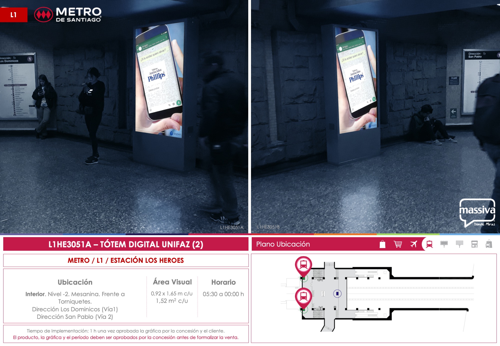 CL - Santiago - Est. Los Heroes - C - Santiago