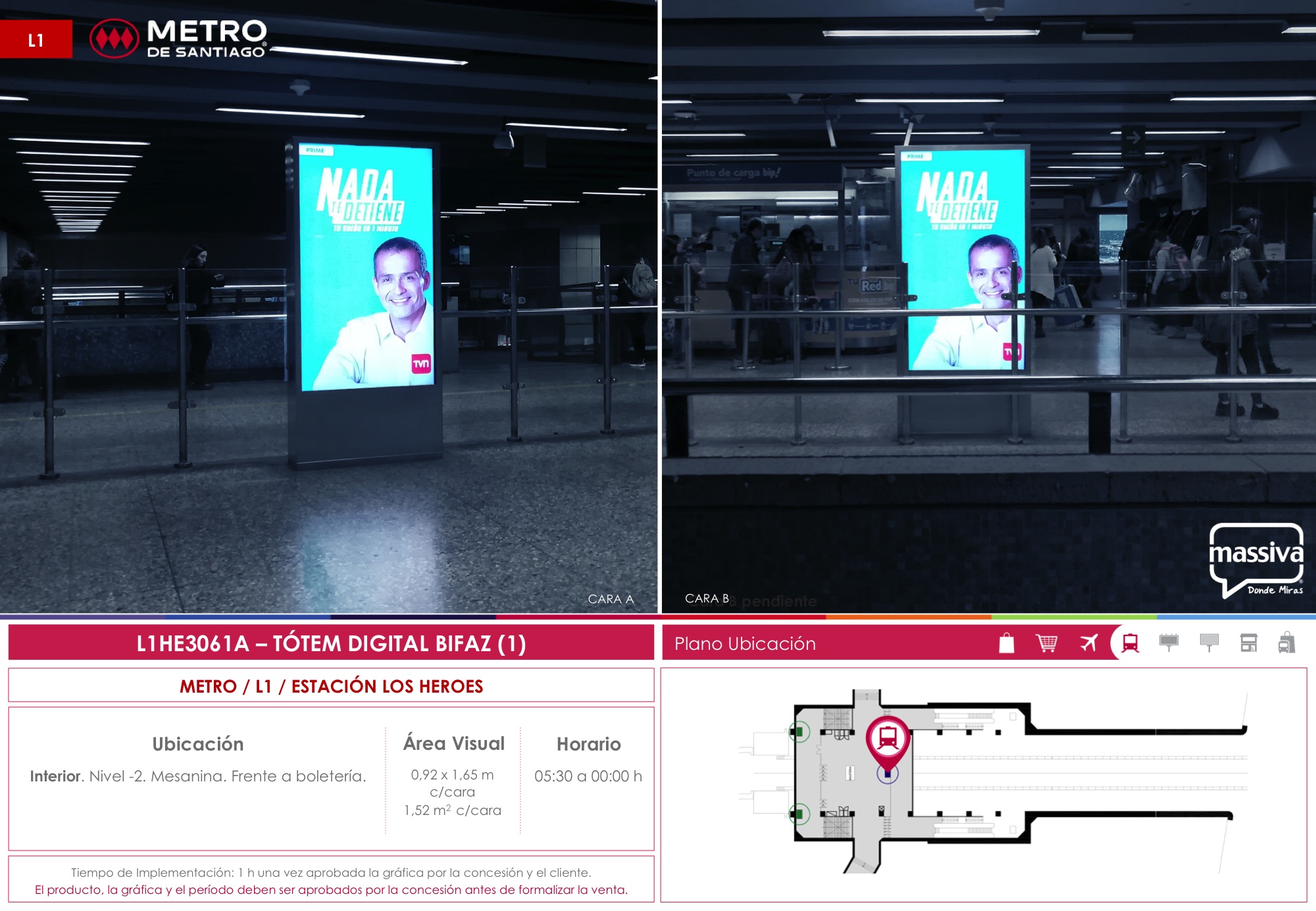 CL - Santiago - Est. Los Heroes - D - Santiago