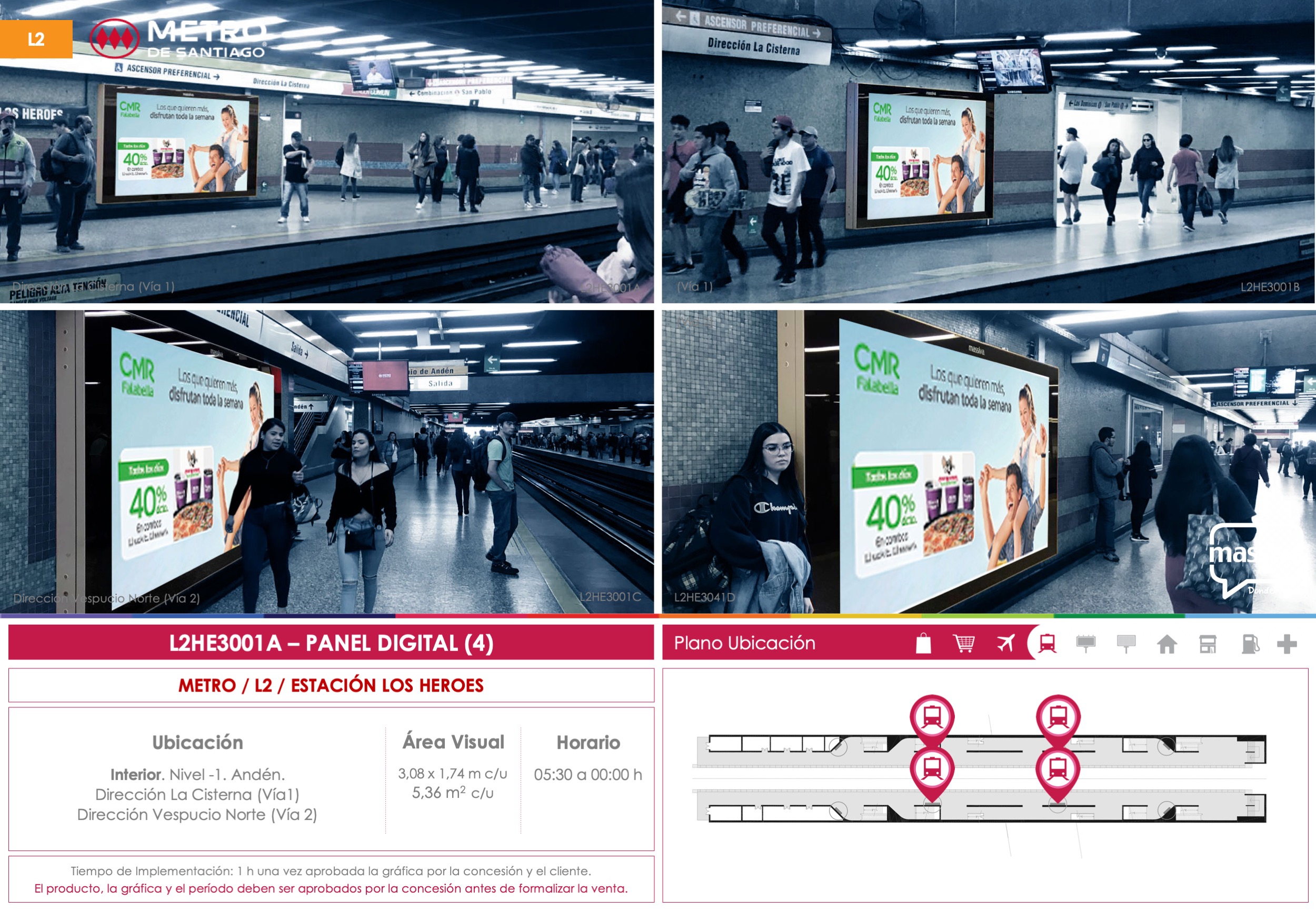 CL - Santiago - Est. Los Heroes - E - Santiago