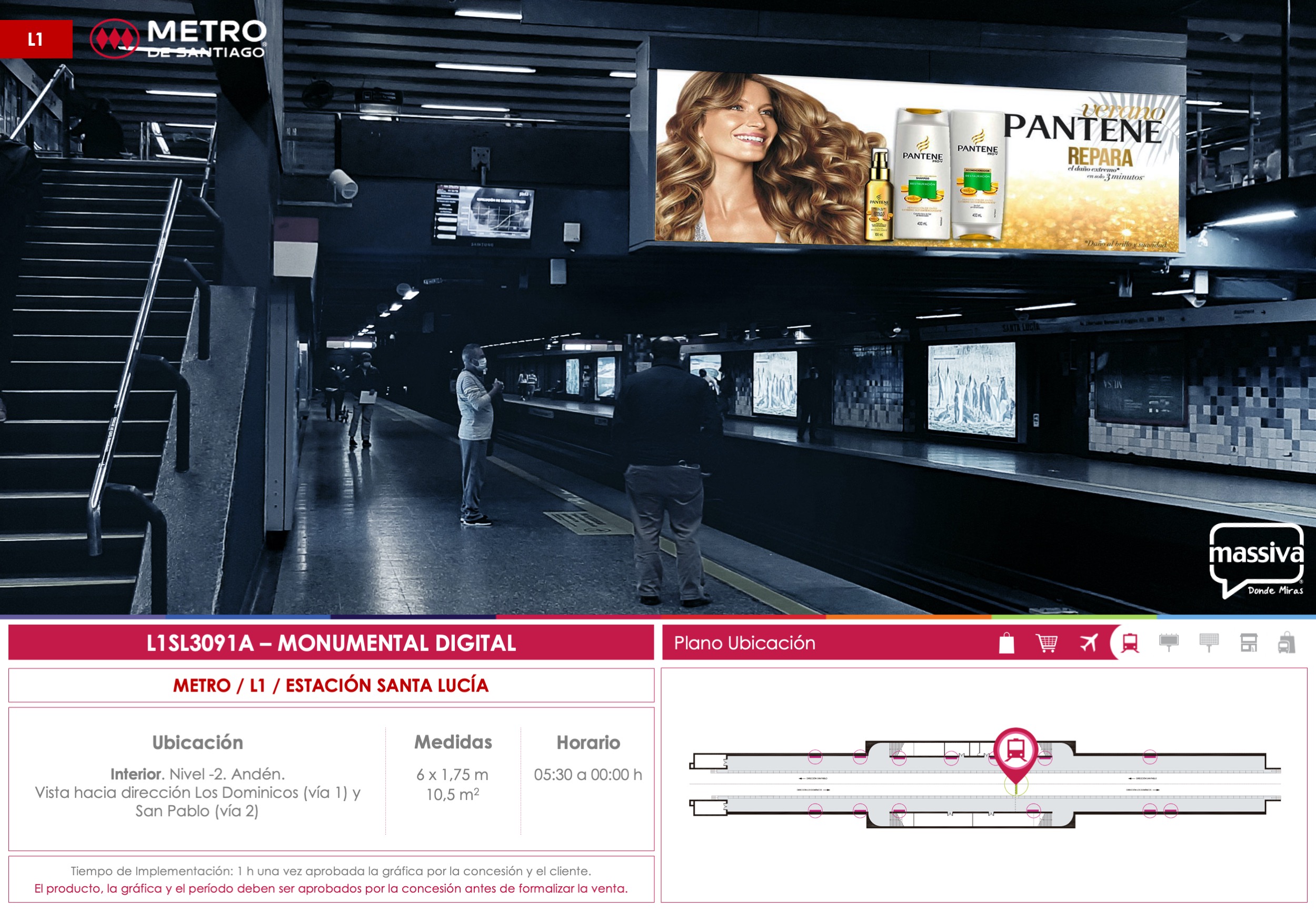 CL - Santiago - Est. Santa Lucia - B - Santiago