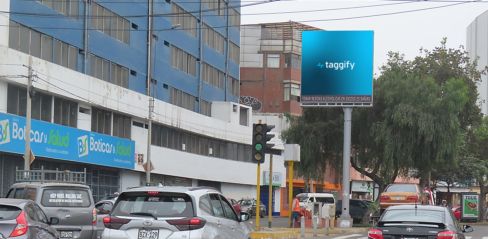 PE - Lima - Miraflores - Av. Ricardo Palma Con Av. Paseo De La República, Surquillo