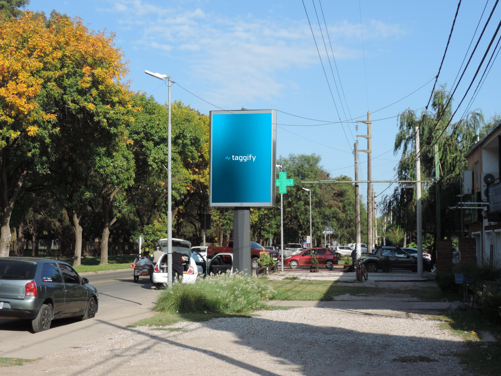 AR - Santa Fe - Funes - Av. Fuerza Aerea entre Suipacha y Elorza - Oeste - Santa Fe